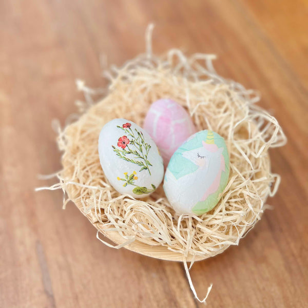 Decoramos huevos de pascua, ¡Muy fácil! – La Fiesta de Olivia