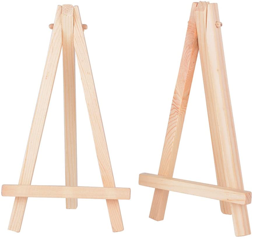 Mini caballete de madera