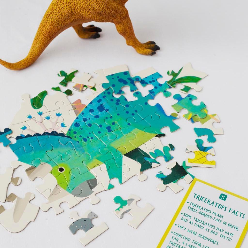 Puzzle dino Triceratops