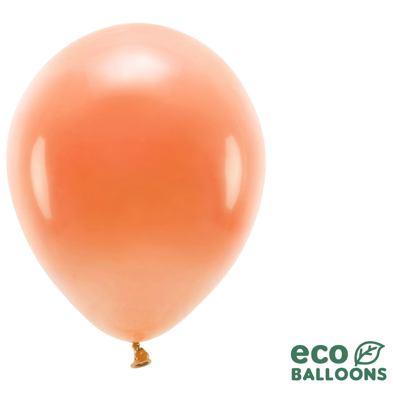 Globos biodegradables naranja 30cm - 10uds