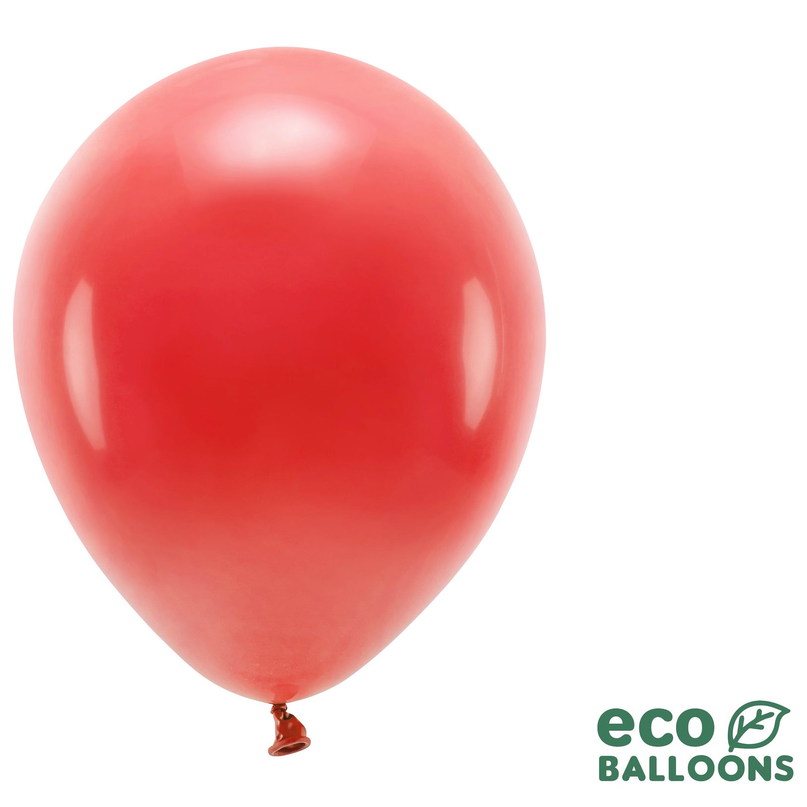 Globos biodegradables rojo 30cm - 10uds