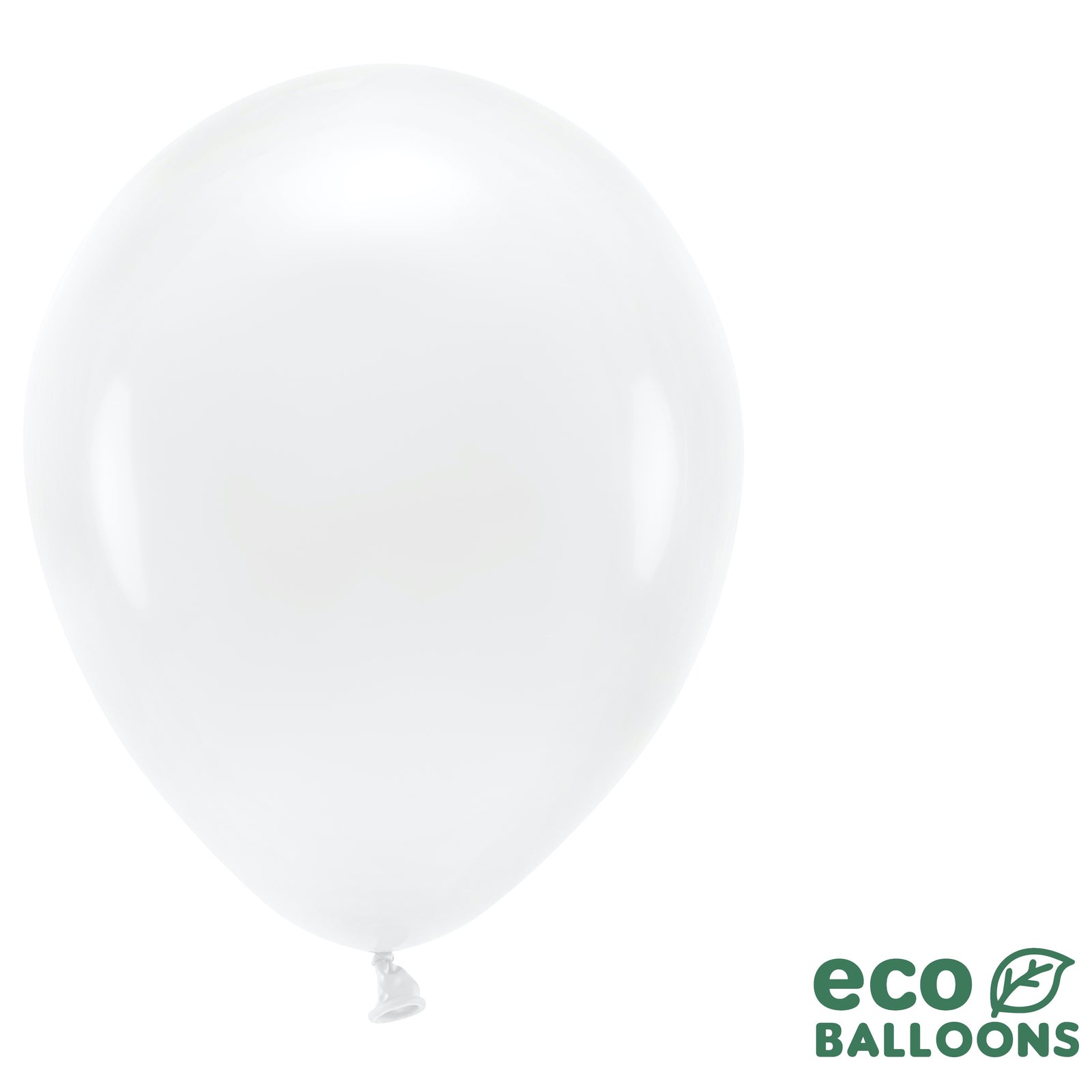 Globos biodegradables blanco 30cm - 10uds