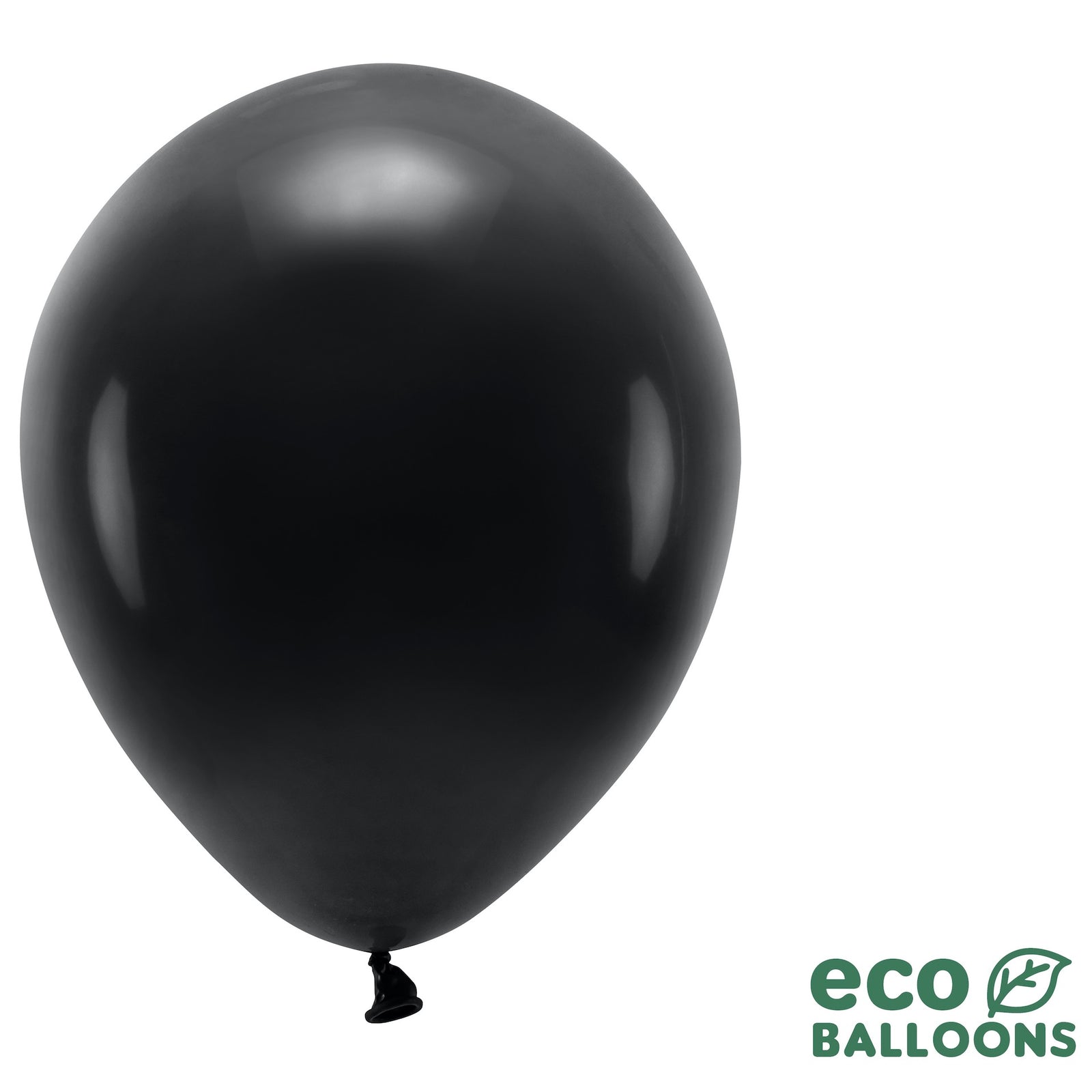 Globos biodegradables negro 30cm - 10uds