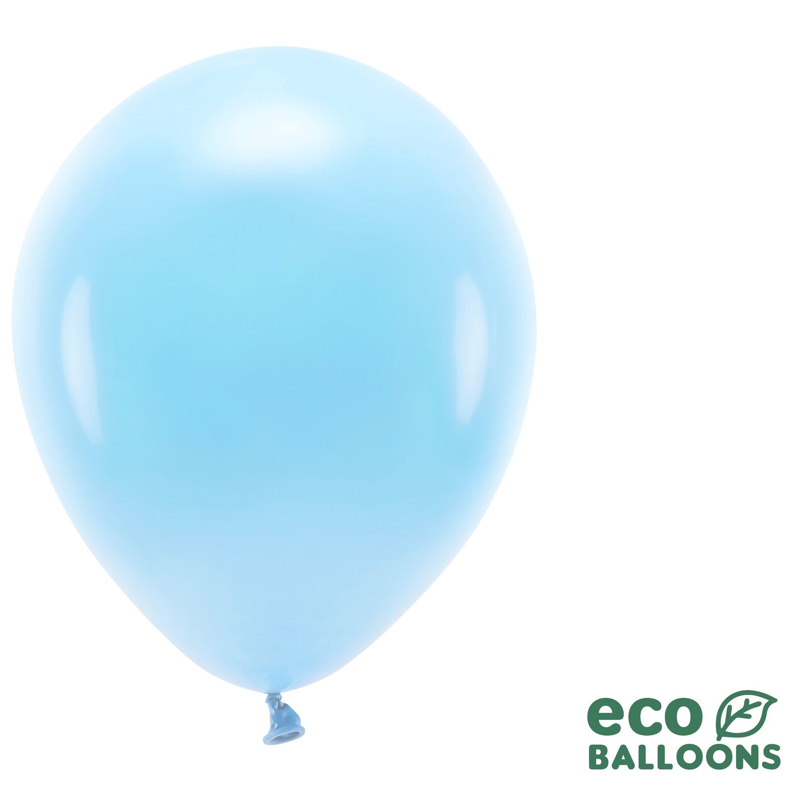 Globos biodegradables azul cielo 30cm - 10uds