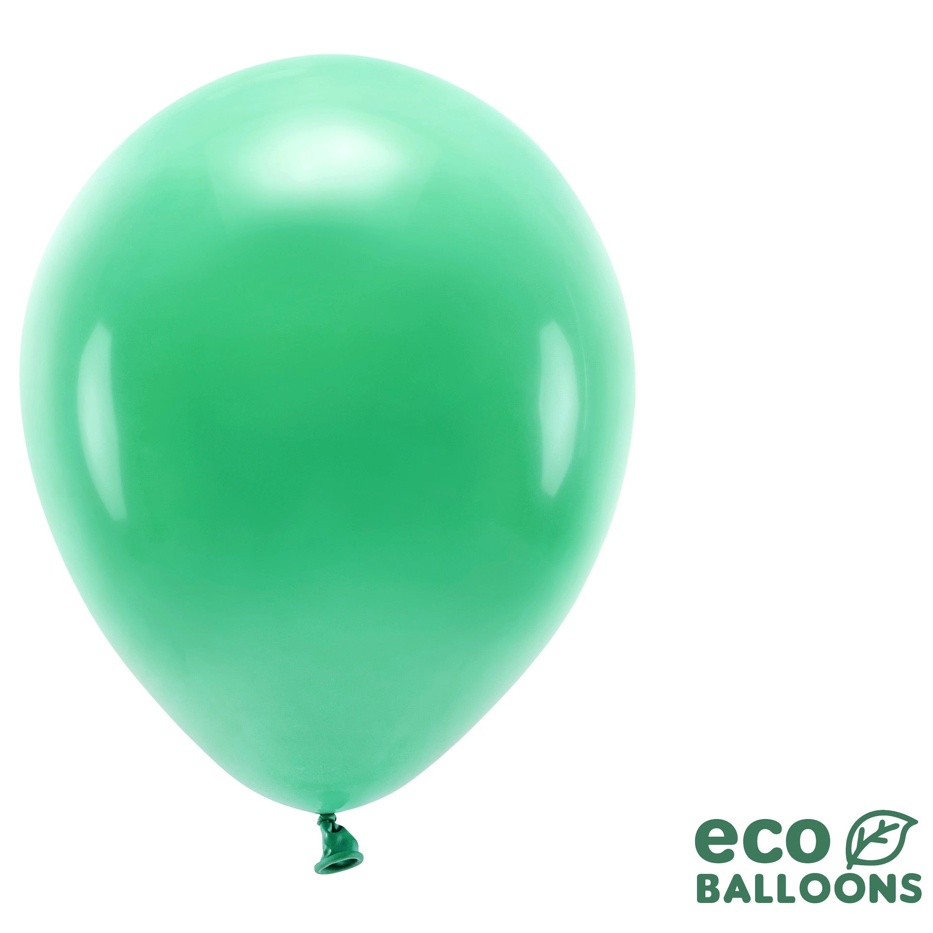 Globos biodegradables verde 30cm - 10uds