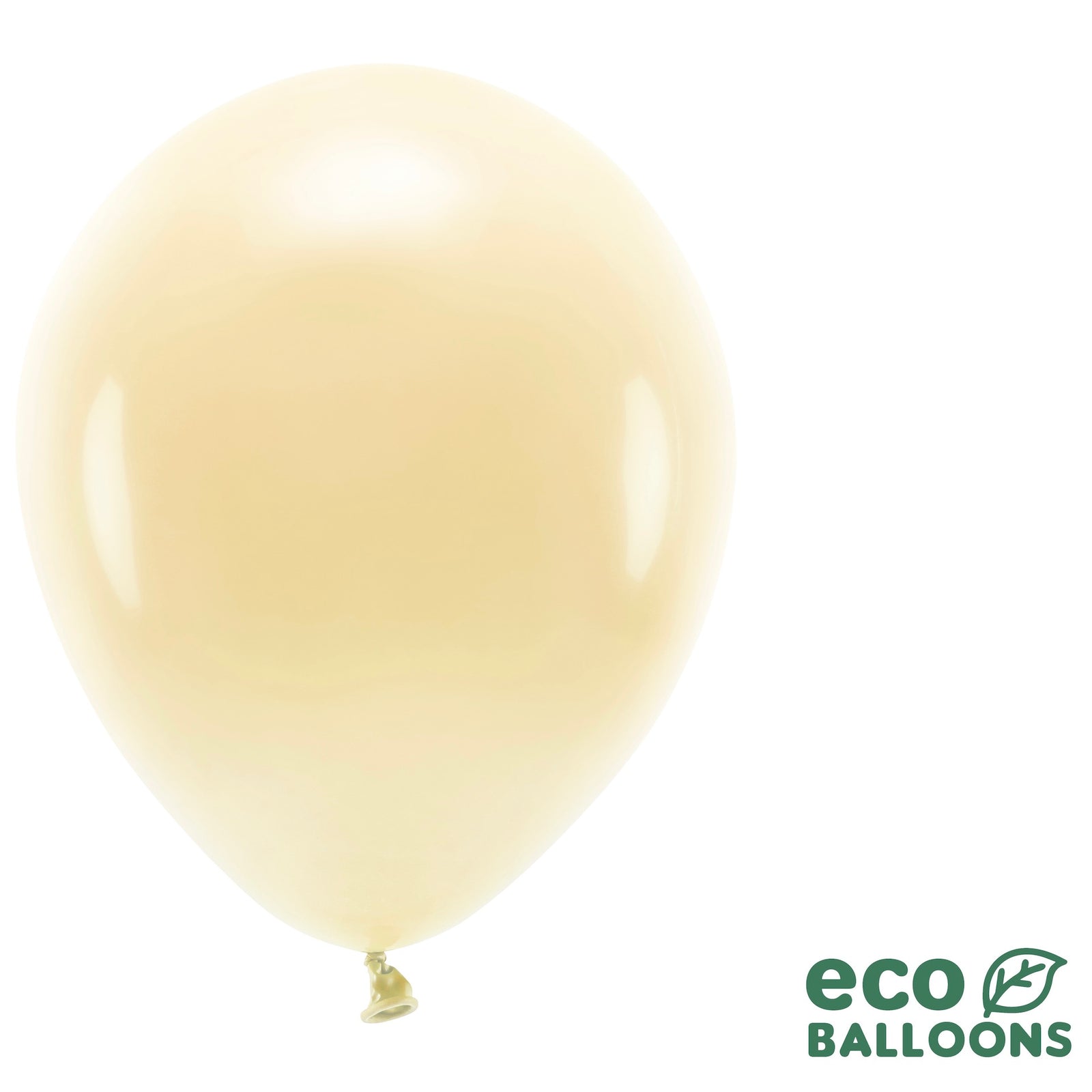 Globos biodegradables melocotón claro 30cm - 10uds