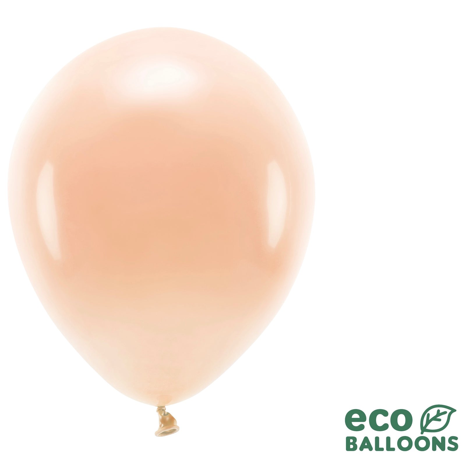 Globos biodegradables melocotón 30cm - 10uds