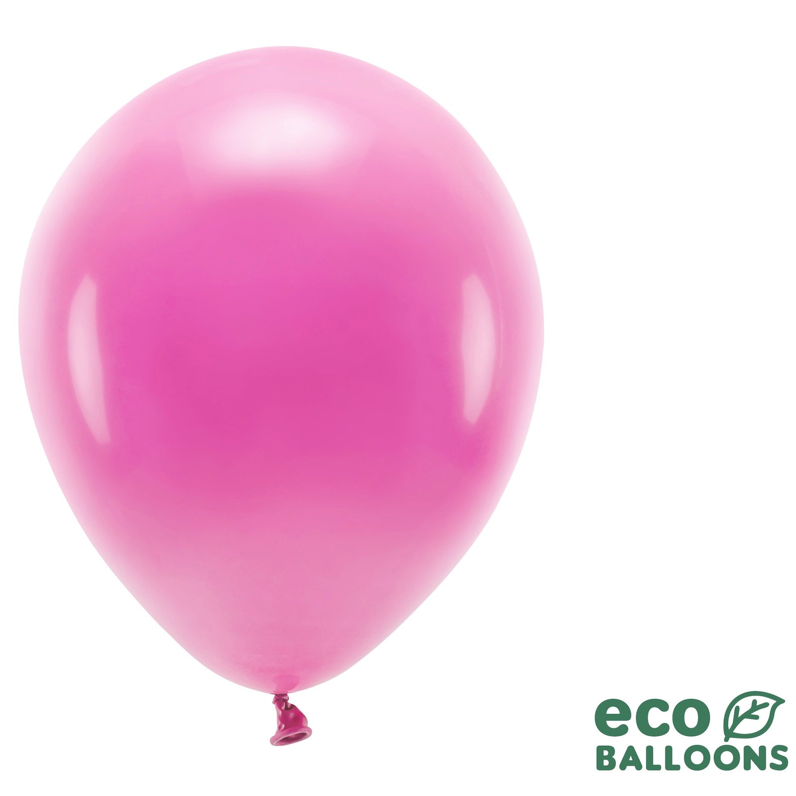 Globos biodegradables fucsia 30cm - 10uds