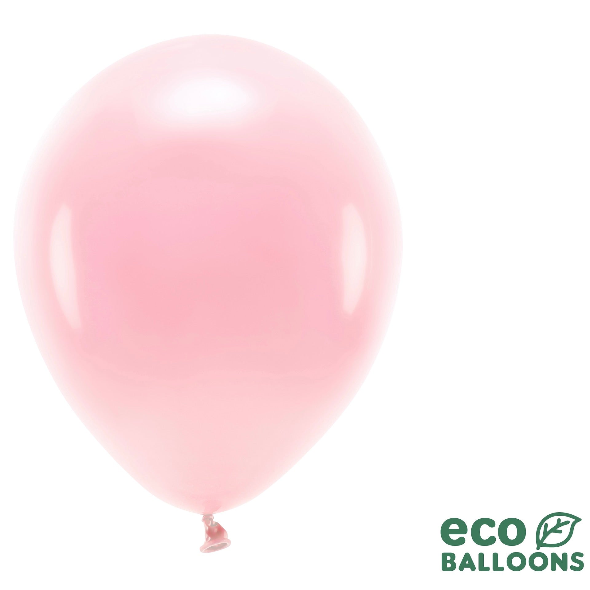 Globos biodegradables rosa pastel 30cm - 10uds