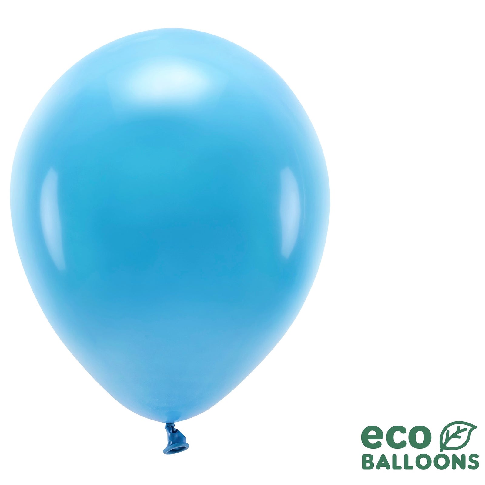 Globos biodegradables turquesa 30cm - 10uds