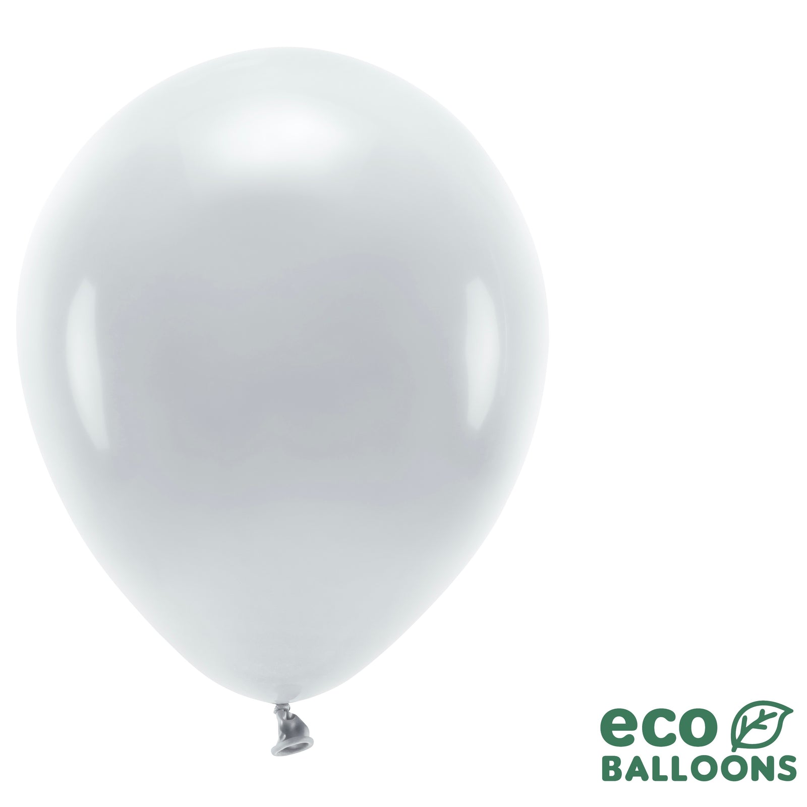 Globos biodegradables gris pastel 30cm - 10uds