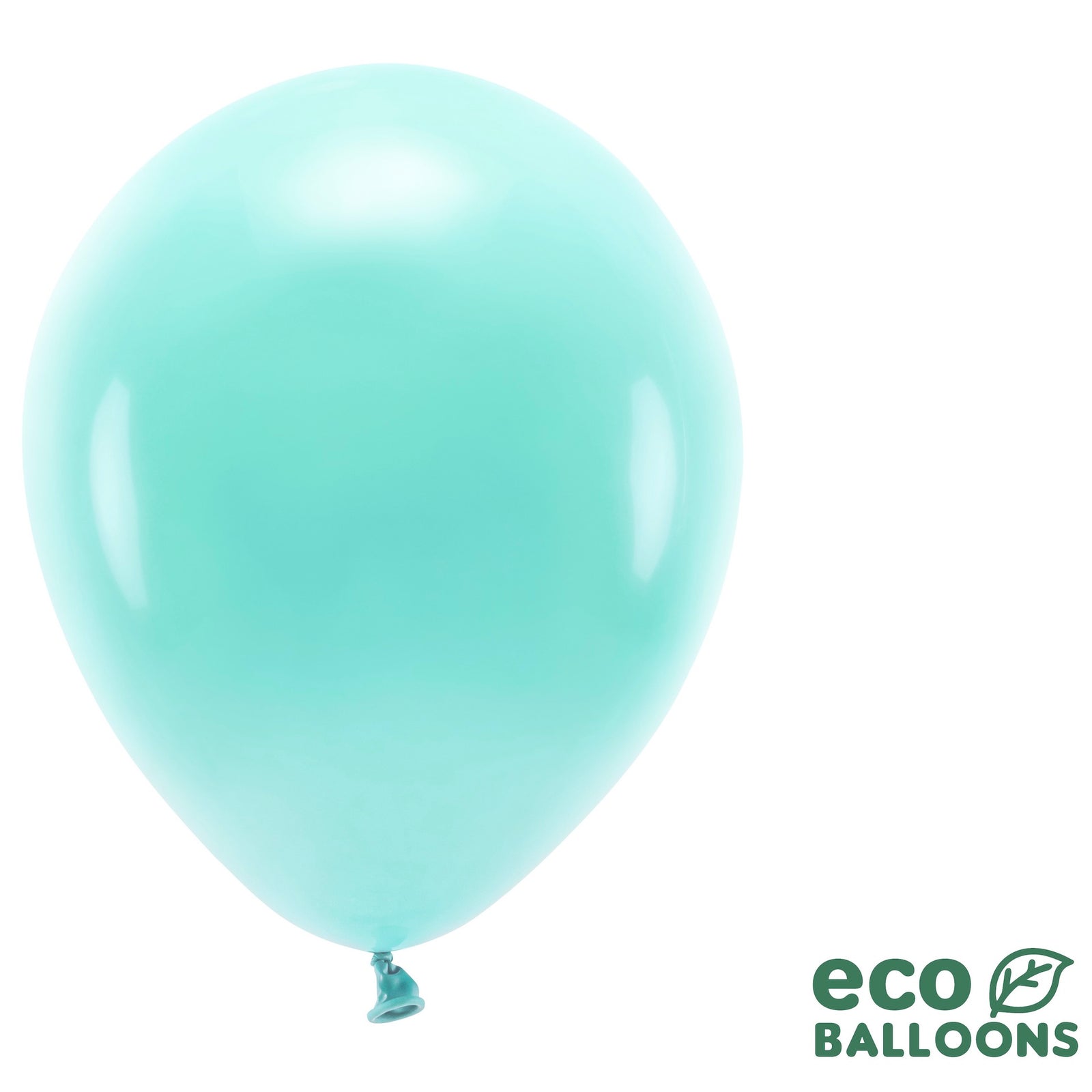 Globos biodegradables menta oscuro 30cm - 10uds