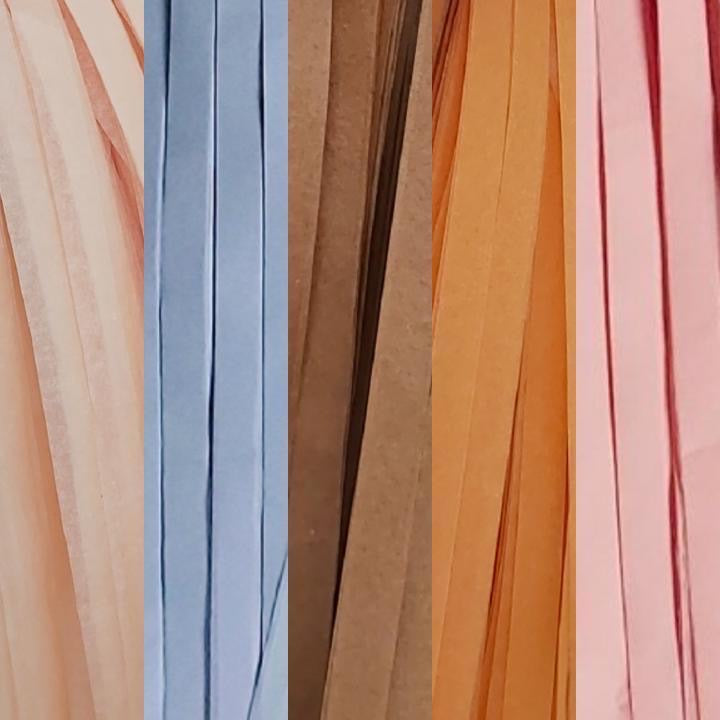 Guirnalda de flecos Camel