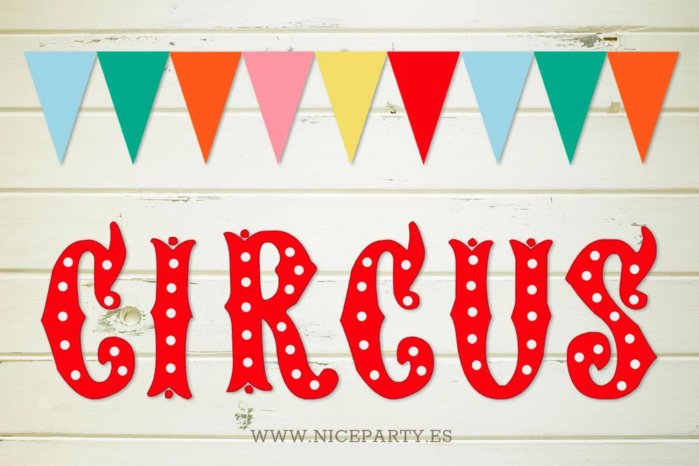 Circus Party o cómo decorar una fiesta con imprimibles