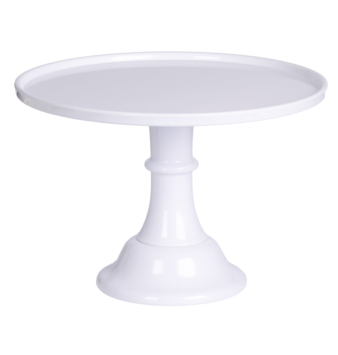 Cake stand alto blanco