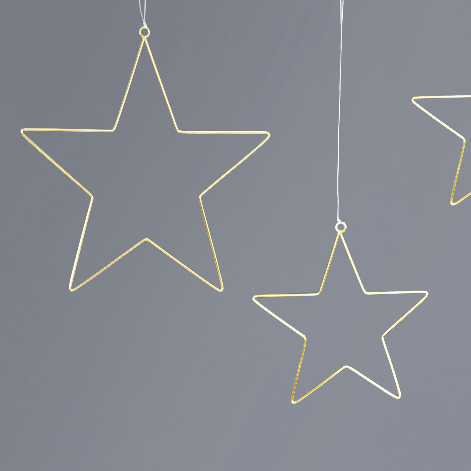 Estrellas metálicas dorado