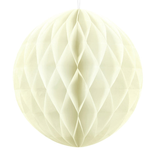 Bola nido de abeja crema