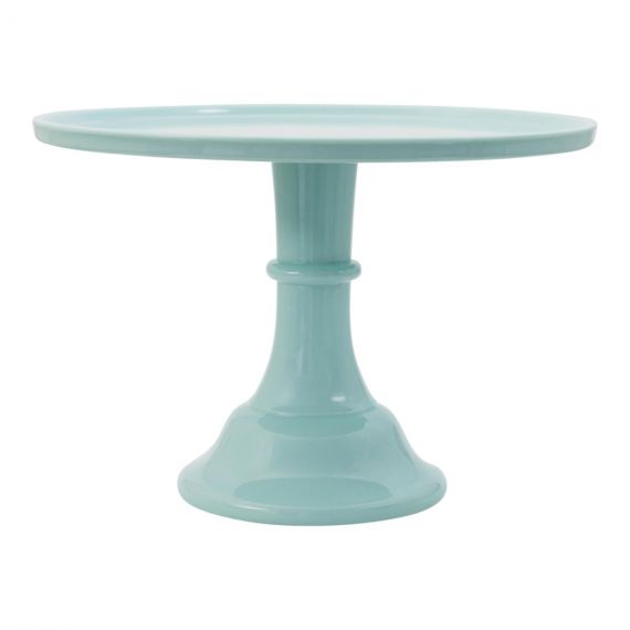 Cake stand alto azul vintage