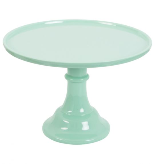 Cake stand alto verde menta