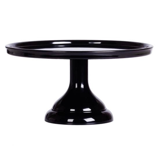 Cake stand bajo negro