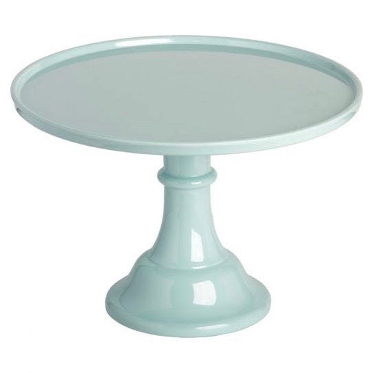 Cake stand alto azul vintage