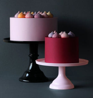 Cake stand bajo rosa