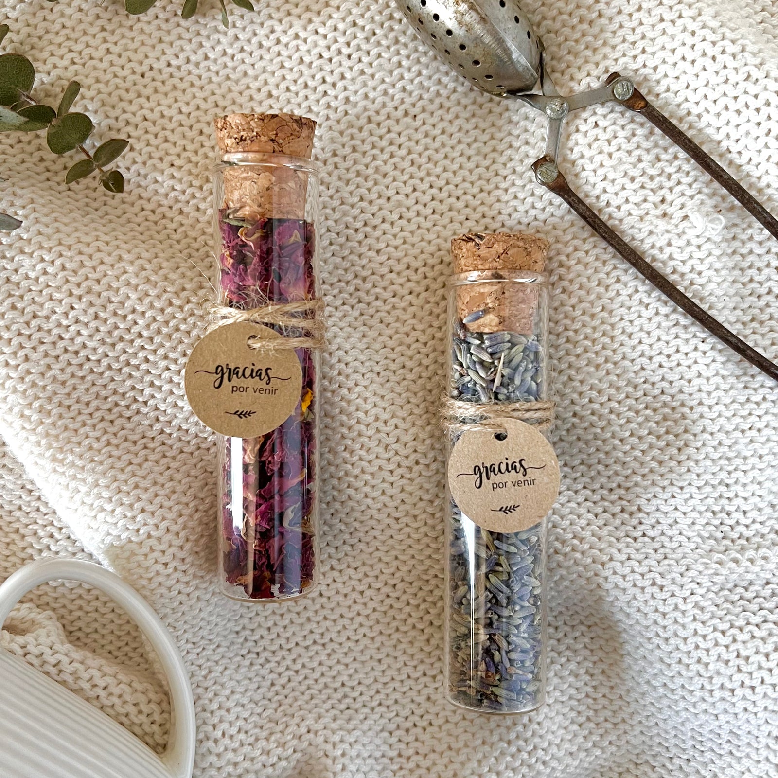 Detalle tubo infusión 12uds