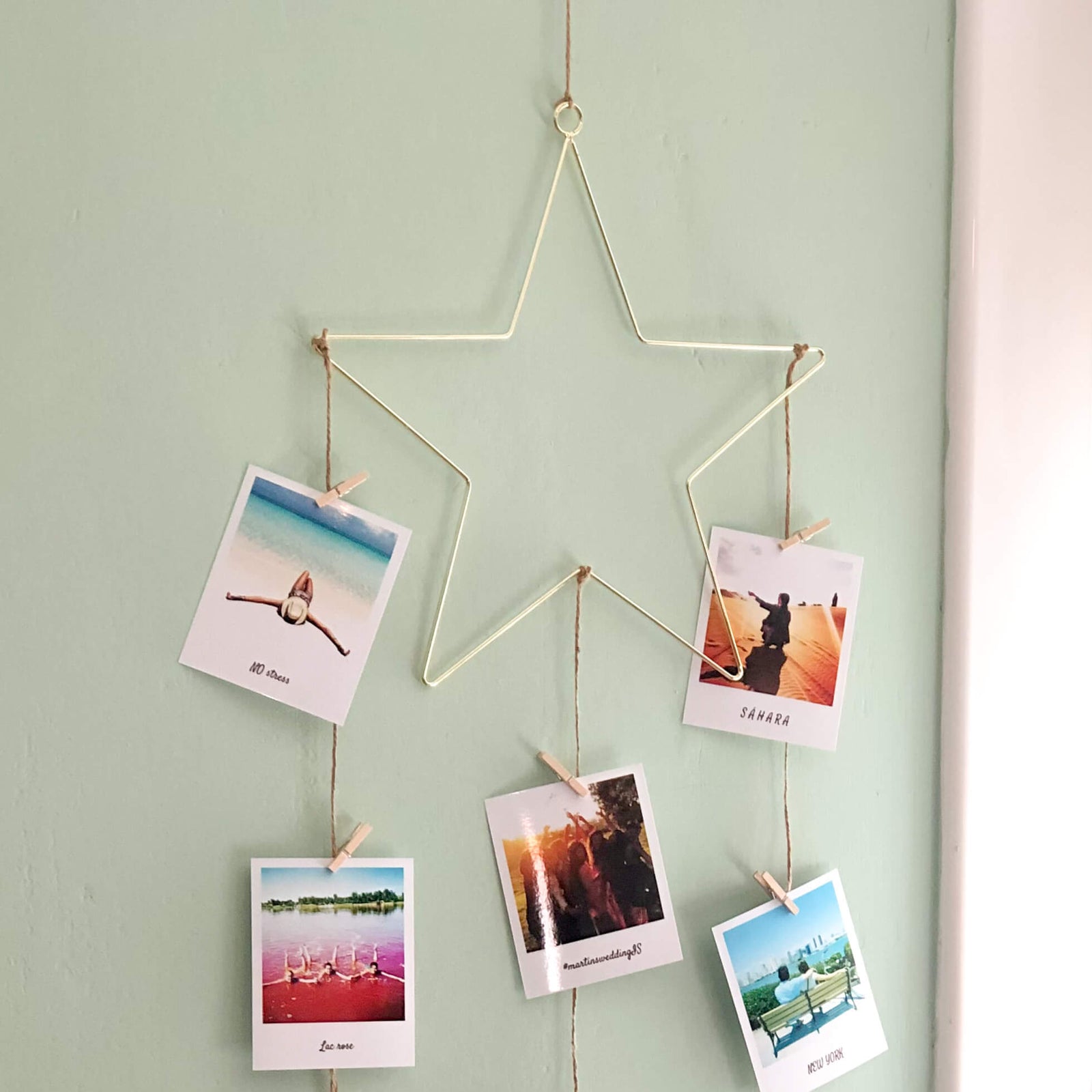 kit colgar fotos o notas DIY