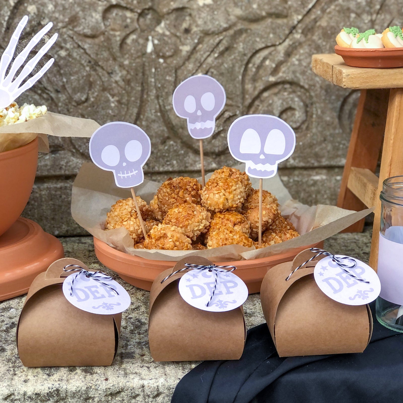 Plato grande de barro