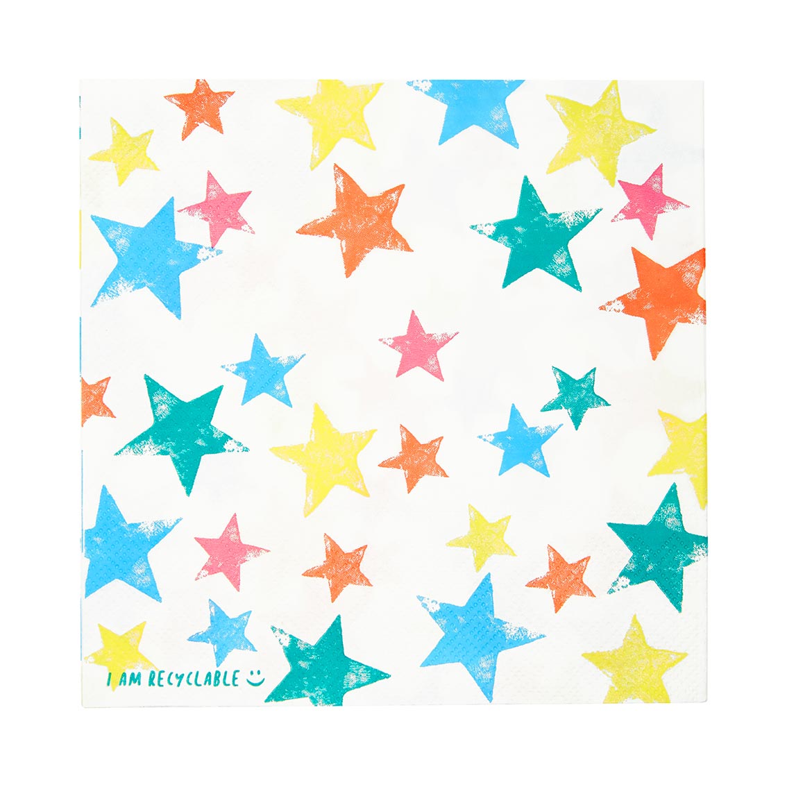 Servilletas estrellas multicolor