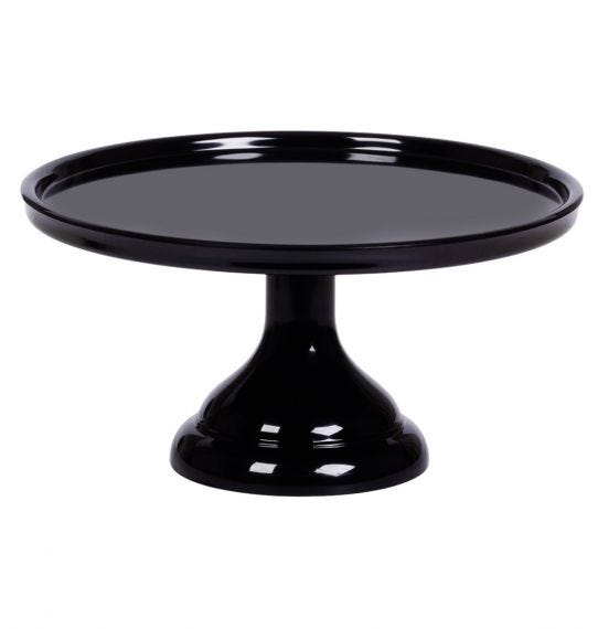 Cake stand bajo negro