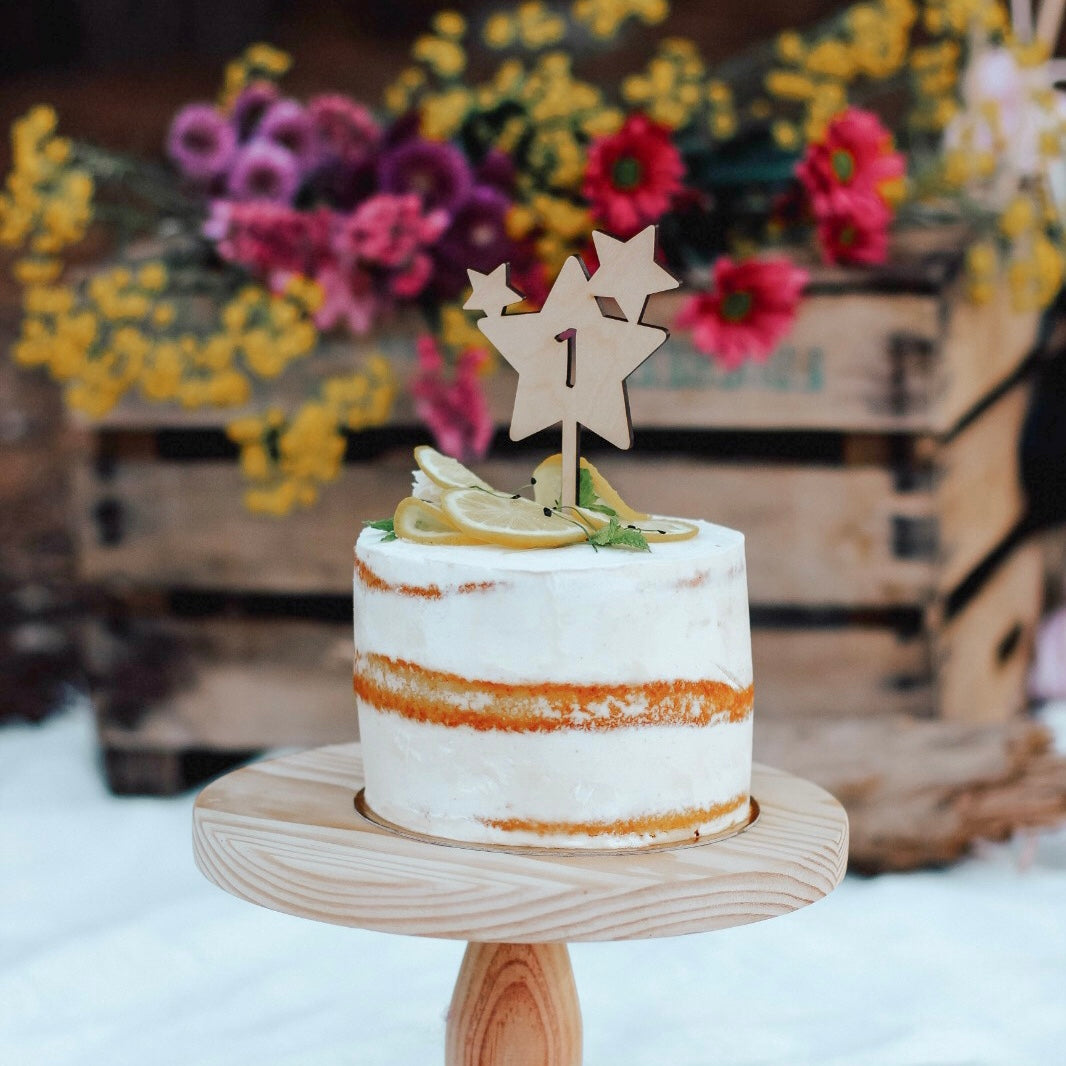 Topper estrella número 1