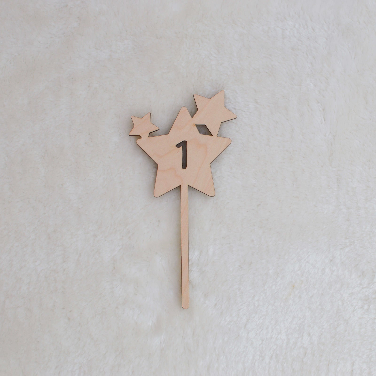 Topper estrella número 1